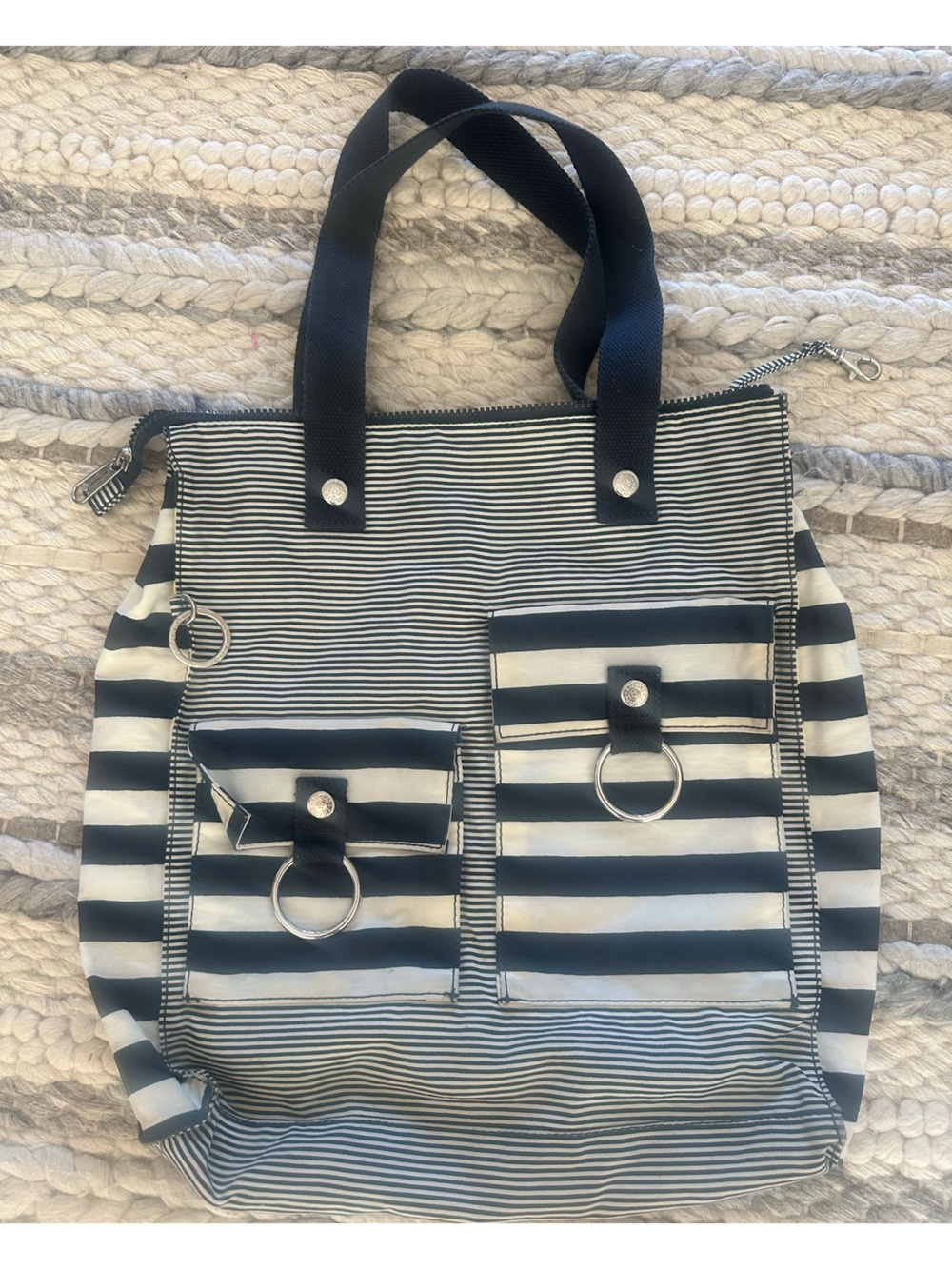 Kipling Large multi pocket tote bag.